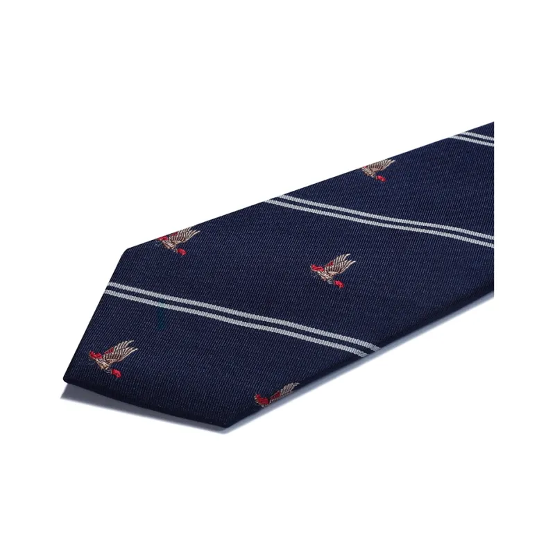 GIEVES CHARLES Mulberry Silk Embroidery Ties Men's-4
