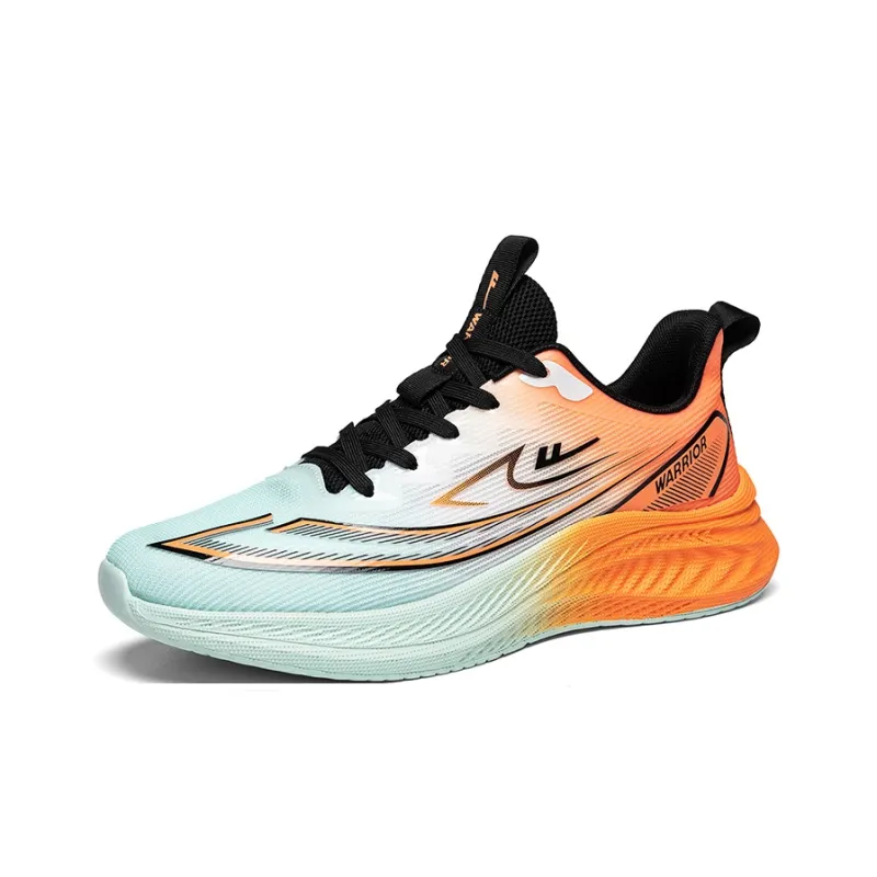 WARRIOR Running Shoes Men Low Top Black-1
