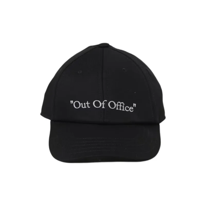 OFF WHITE Out Of Office Curved Peak Cap-1