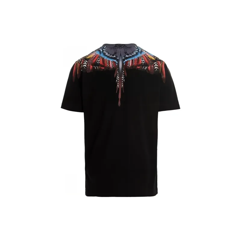 MARCELO BURLON COUNTY OF MILAN Grizzly Wings Organic Cotton T-shirt-1