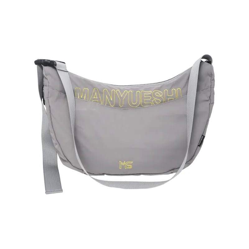 Yalu Nylon Dumpling Bag, Shoulder Bag, Crossbody Bag Women's Black/Gray/Blue-13