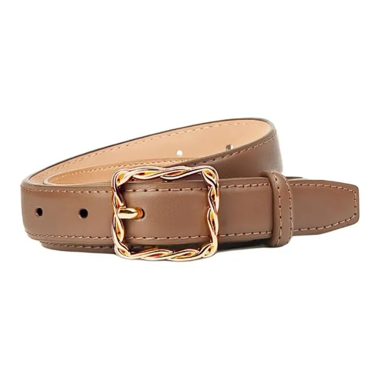 TUCANO Split Cow Leather Leather Belts Women's 2.8cm-0
