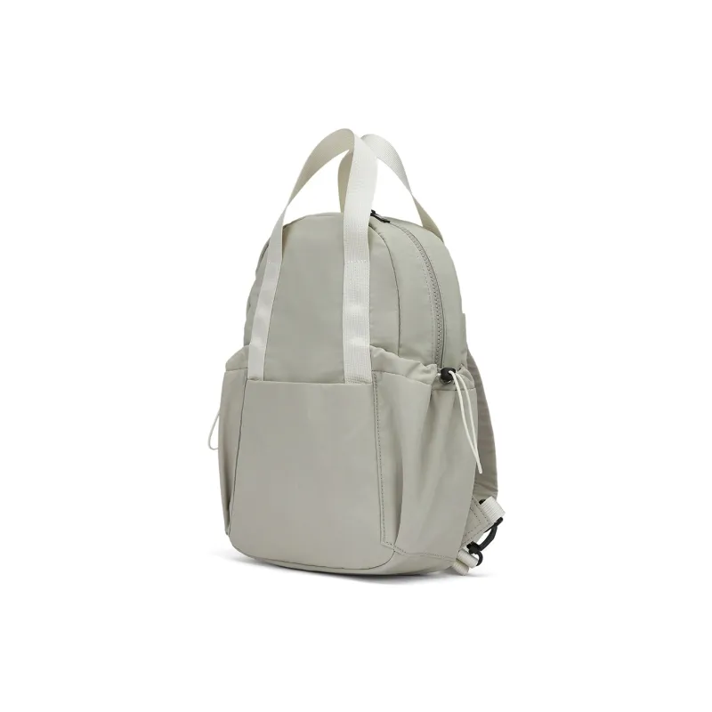 Hotwind Fabric Backpack Medium Size Women's Light Green/Beige-6