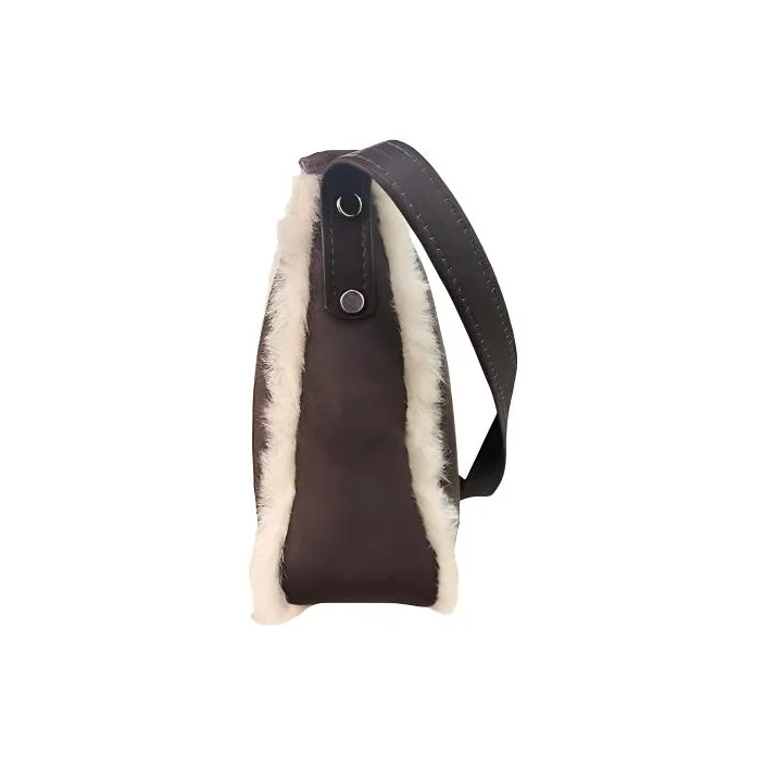 UGG Shearling Crossbody Bag Shoulder Bag Regular Women's Chocolate-1