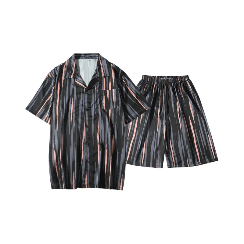 Qiao Ni Tong Pajama Set Men's Image Color-0