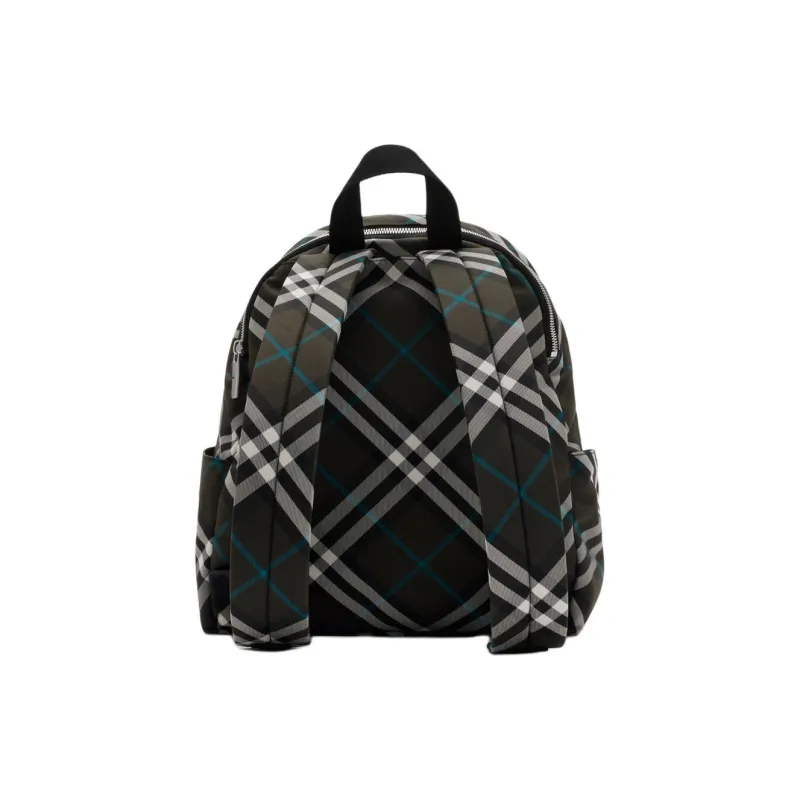 Burberry Polyester Backpack Small Size Men's Comfort Brown-2