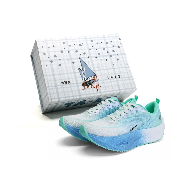 Yalu Shock Absorbers Low Top Full Length Carbon Plate Running Shoes Unisex-11