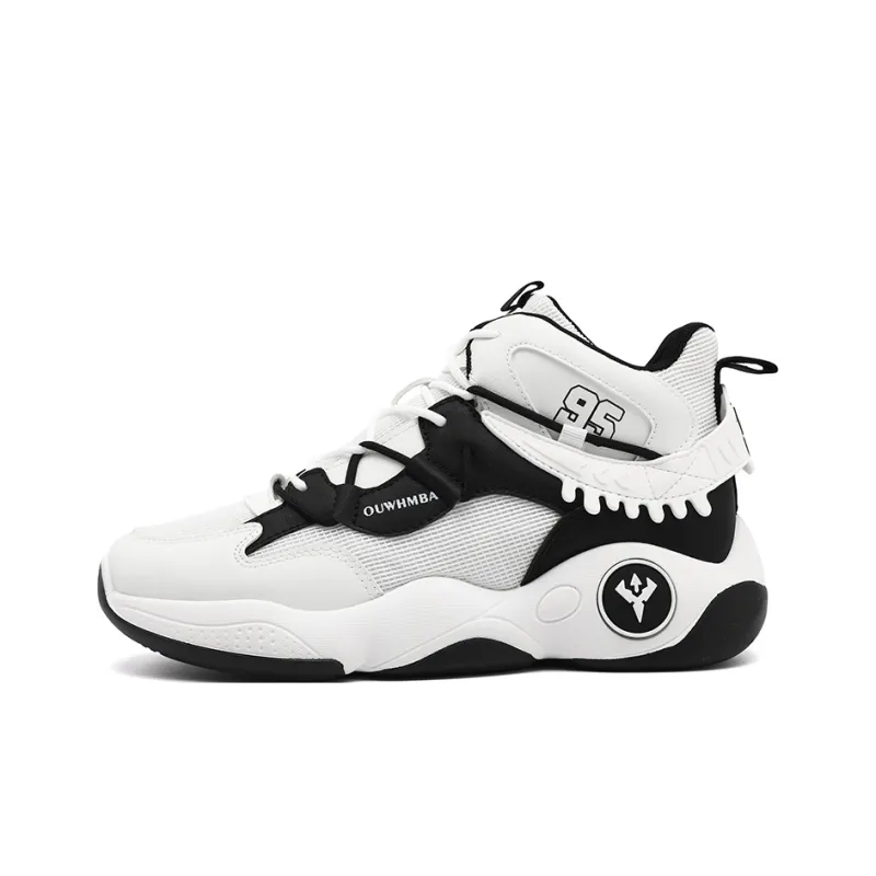 OUWENHEIMANBA Cushioning Coverage Rebound Height Increase Abrasion Resistant Breathable High Top Basketball Shoes Men's-30
