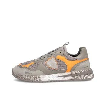 PHILIPPE MODEL Olympique Low Top Casual Shoes Men's Gray