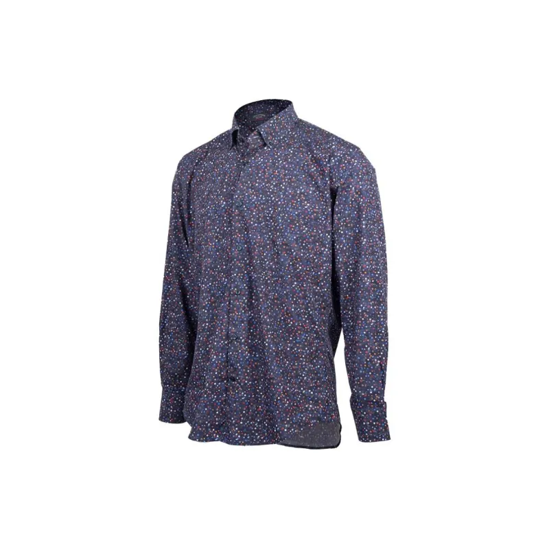 Paul & Shark Yachting Shirt Men's Navy Blue-1