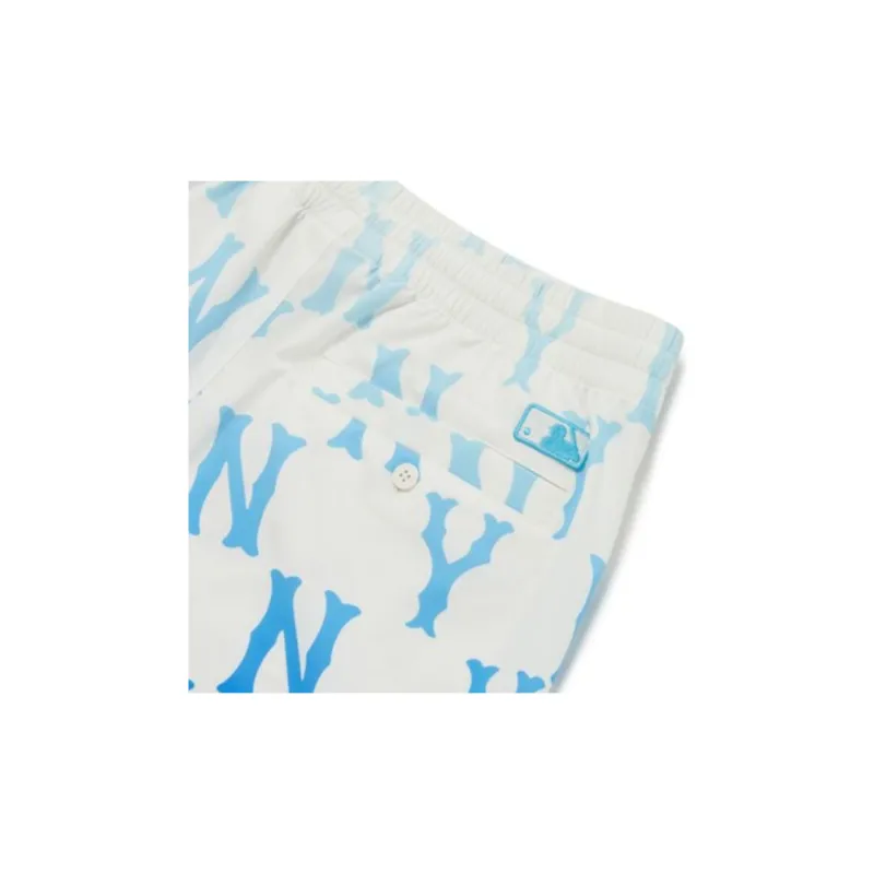 MLB Casual Shorts Men Blue-3