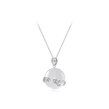 Inkopper Chalcedony Necklaces Women's