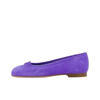 MANOLO BLAHNIK Veralli Casual Single Shoes Women's Purple