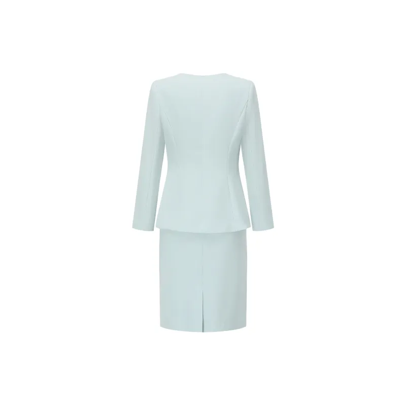 ONE SHALLOW Skirt Set Women's Aqua Blue-1