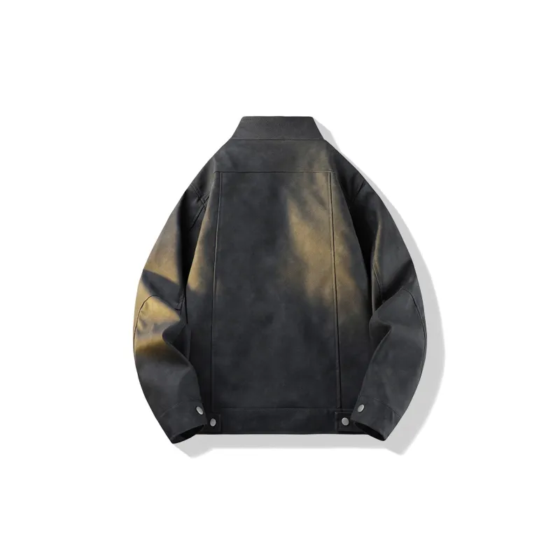 FASTFISH Leather Jackets Unisex-3