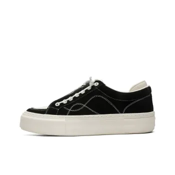 PAVEA Low Top Canvas Shoes Men's Black