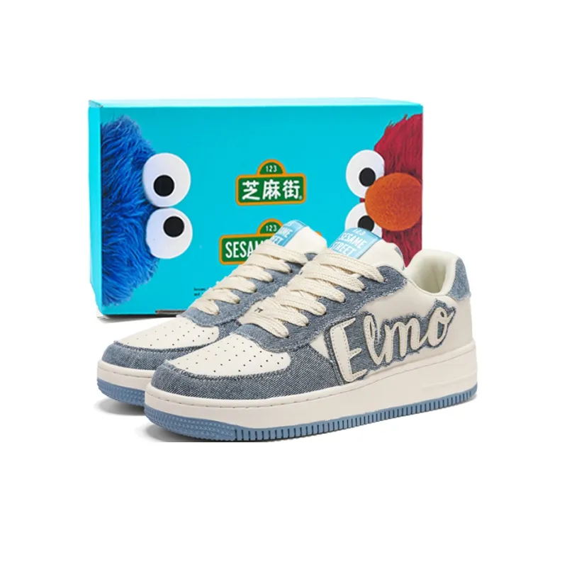 SESAME STREET Thermal Cushioning Balance Lightweight Height Increasing Skateboard Shoes Unisex Box-21