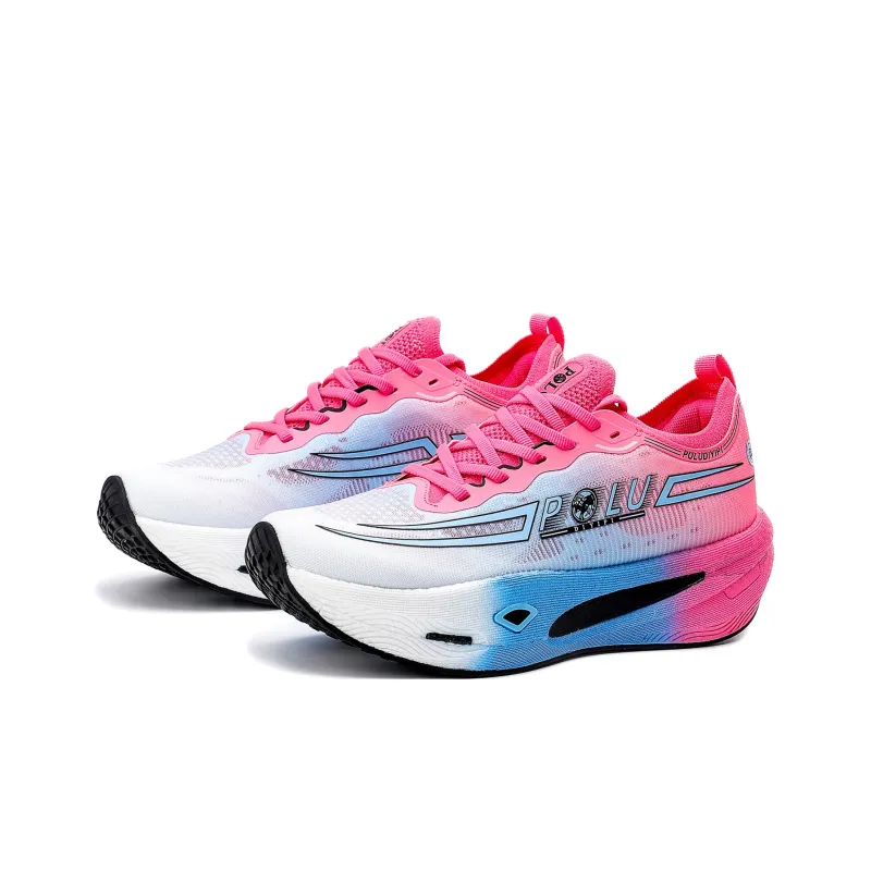 POLUDIYIPI Coverage Anti-Slip And Wear-Resistant Low-Top Casual Running Shoes Unisex Sweetheart Pink-1