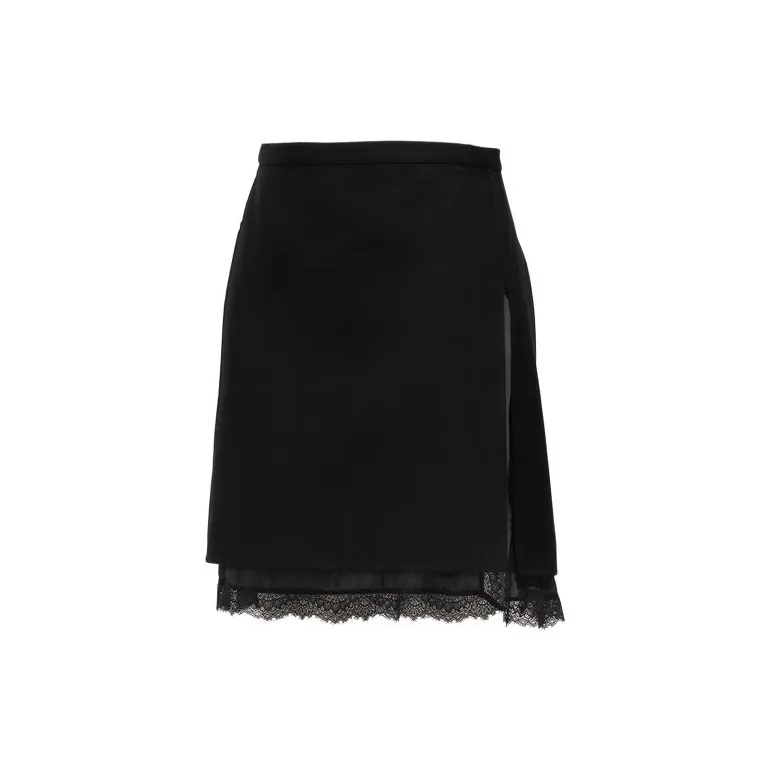 Onitsuka Tiger SS25 Casual Short Skirts Women's Black-1