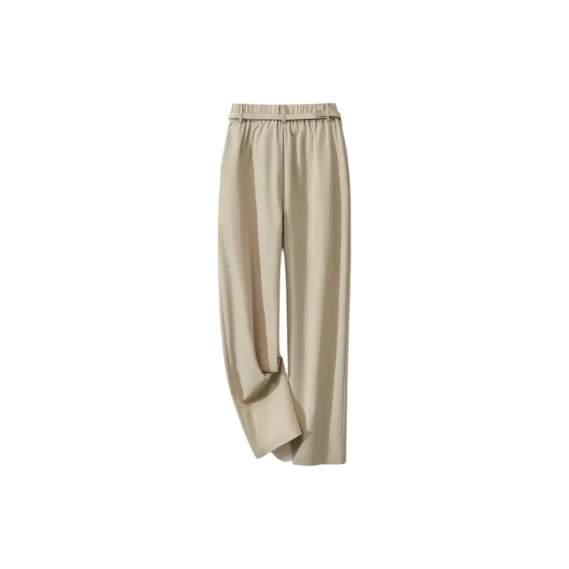 IHIMI Casual Pants Women's Beige-2