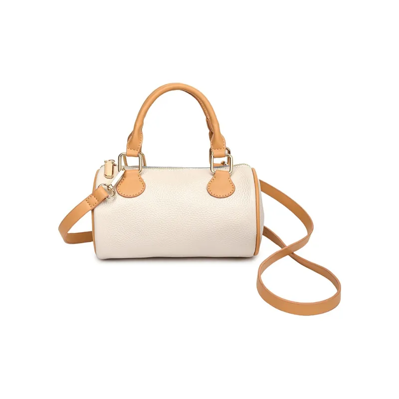 Yalu Cow Leather Cylinder Bag, Shoulder Bag, Crossbody Bag, Handbag Regular Women's Multicolor-14