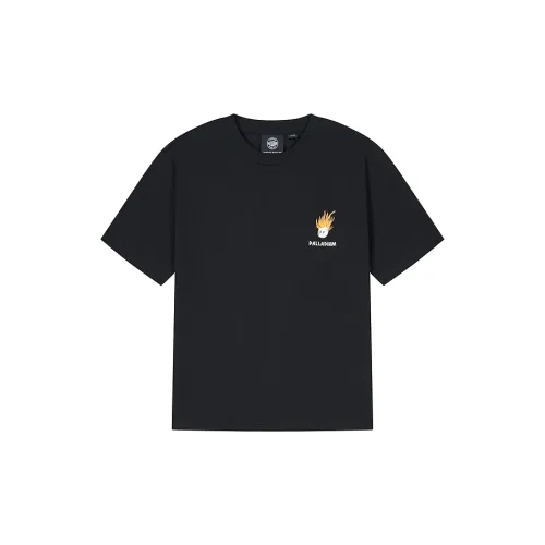 Palladium Drop Shoulder Sleeve T Shirt Women's Lead Black