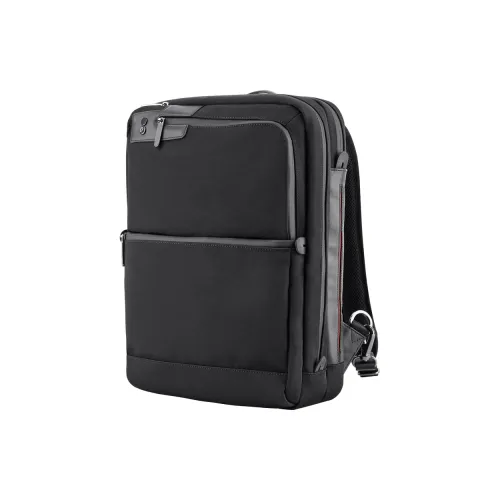 ECHOLAC Fabric Backpack Medium Size Men's Black