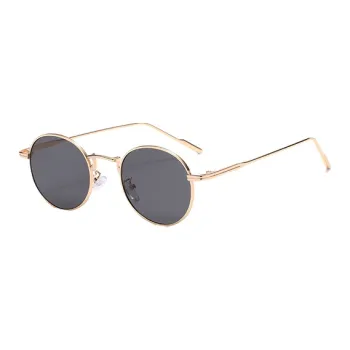 NOME Metal Oval Sunglasses Unisex