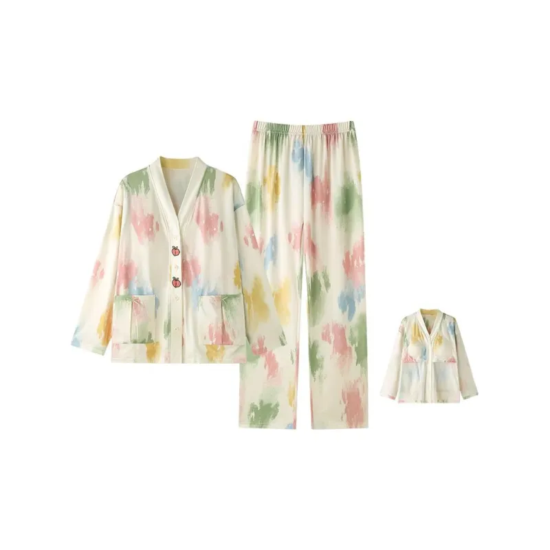 ZAO FU NIAO Pajama Set Women's Mist In The Rainy Realm-1