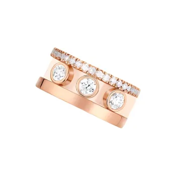 MESSIKA Diamond Clip-On Earrings Women's Rose Gold