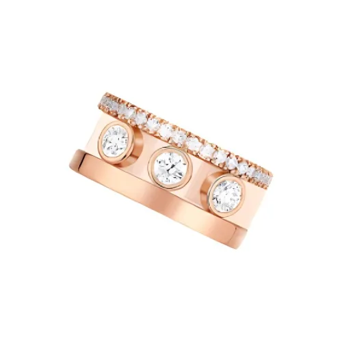 MESSIKA Diamond Clip-On Earrings Women's Rose Gold