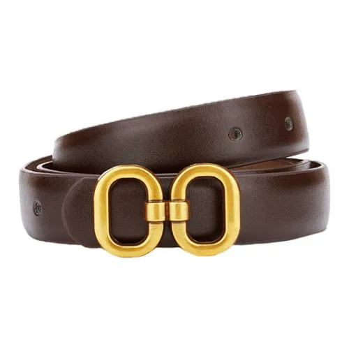 JONNY MOORE PU Leather/Alloy Leather Belts Women's 2.3cm