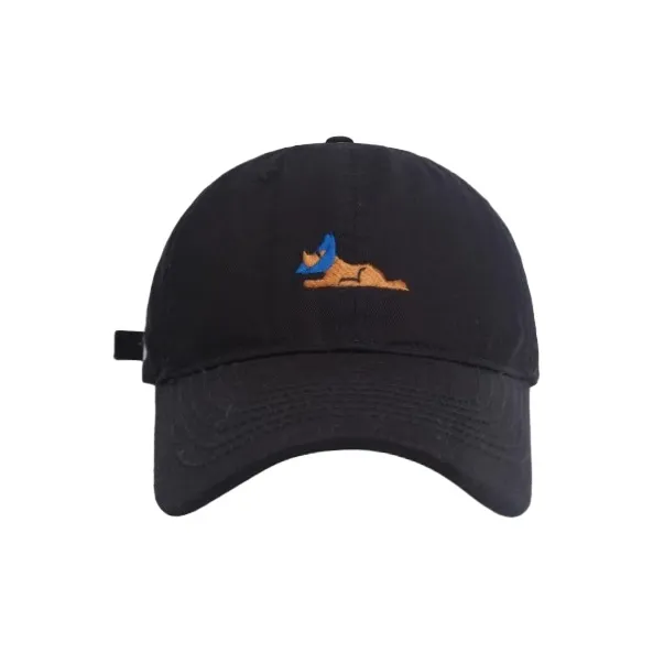 FREE RABBITⅡ Spring Summer Casual Versatile Curved Brim Sun Protection Baseball Caps Unisex-2