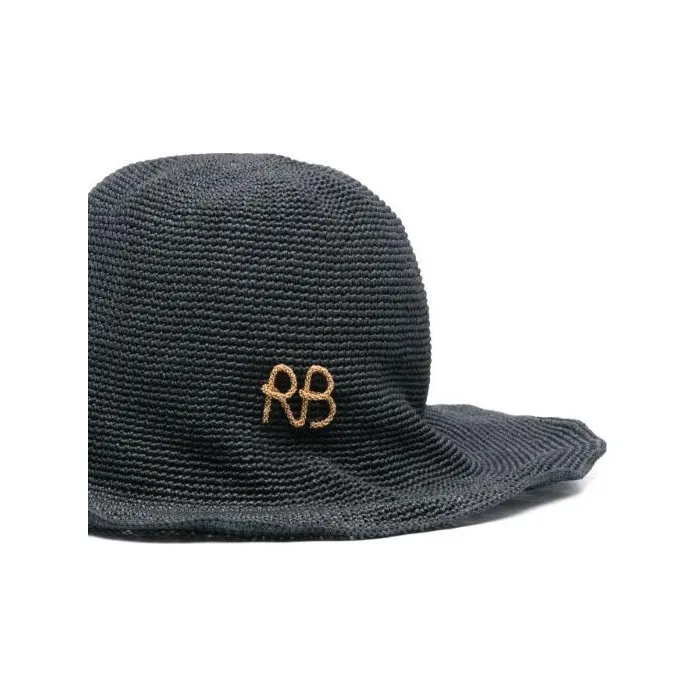 RUSLAN BAGINSKIY Straw Sun Hat-1