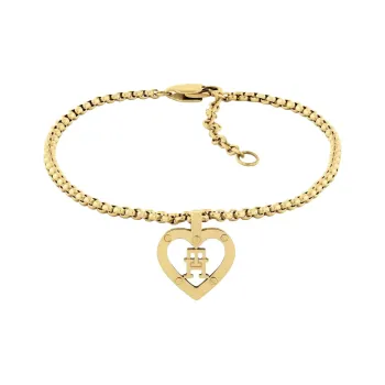 Tommy Hilfiger Stainless Steel Bracelets Women's Gold