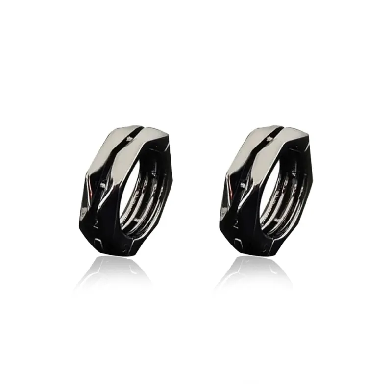 SFER Copper Clip On Earrings Unisex-7