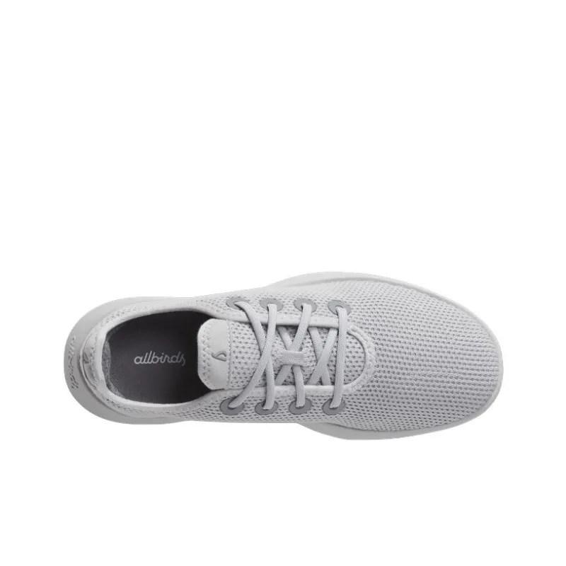 Allbirds Tree Runner Low Top Running Shoes Women's Light Gray-2
