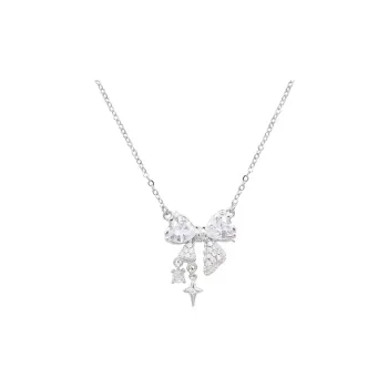 Vegetarian Zircon Necklaces Women's