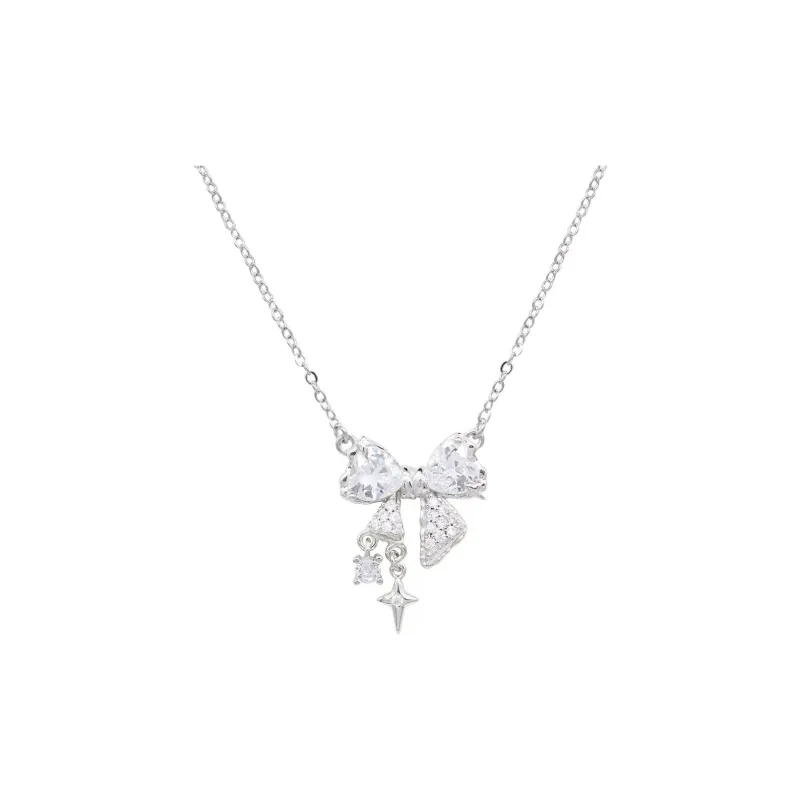 Vegetarian Zircon Necklaces Women's-0