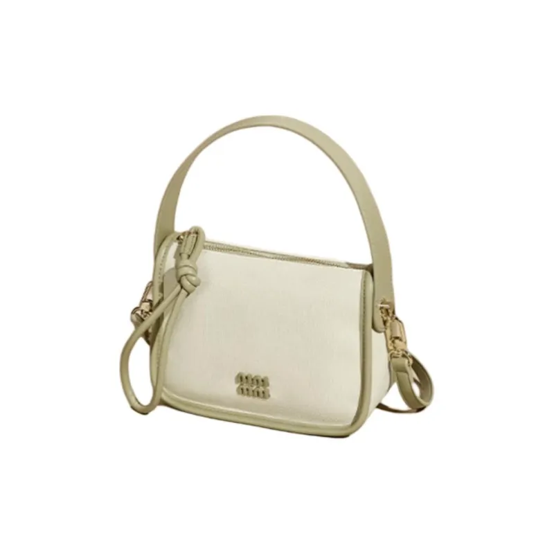 JOSINY PU Handbag Small Size Women's Ecru/Blue-2