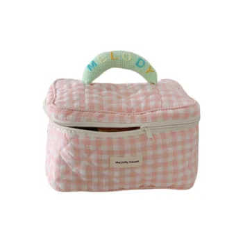 JINGEYU Large Capacity Cute Style Portable Cosmetics Storage Bag