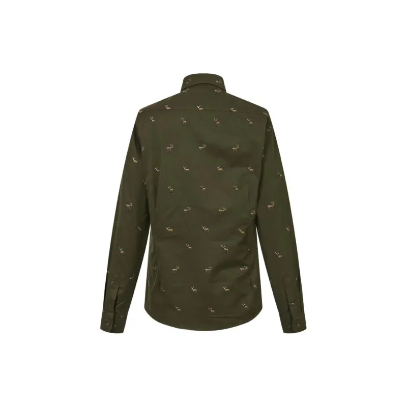 Paul & Shark Yachting Shirt Men's Olive Green-1