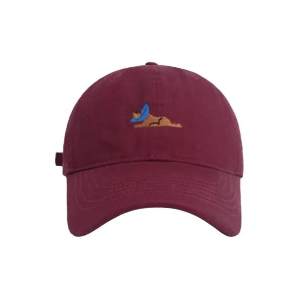 FREE RABBITⅡ Spring Summer Casual Versatile Curved Brim Sun Protection Baseball Caps Unisex-12