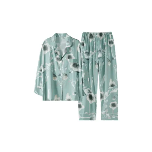 MIIOW Trend Party Series Pajama Set Women's Teal