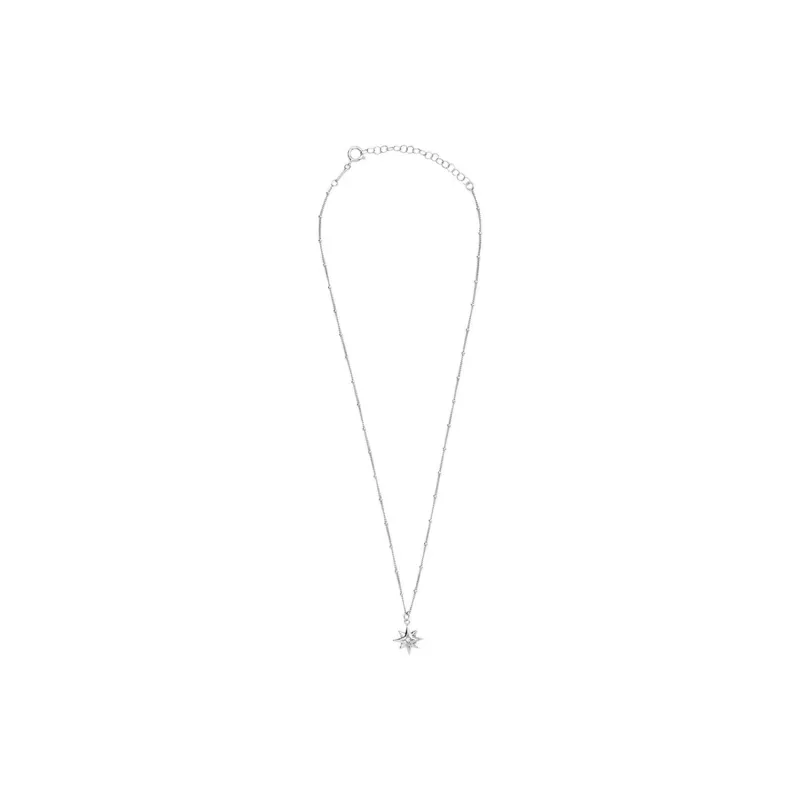 Radiant 925 Sterling Silver Necklaces Women's Silver-1