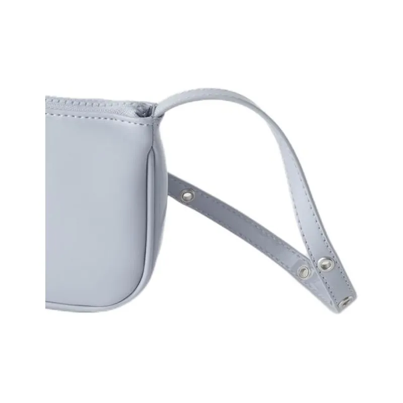 ZARA Polyurethane Crossbody Bag Shoulder Bag Regular Women's Blue-3