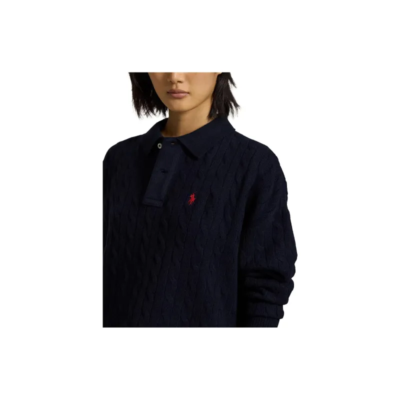 Ralph Lauren Polo Shirt Women's Marine Blue-4