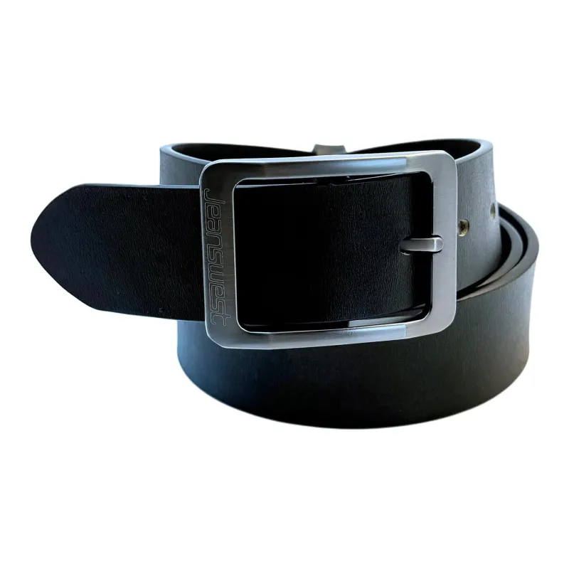 JEANSWEST Cow Leather Leather Belts Men's 3.8CM-1