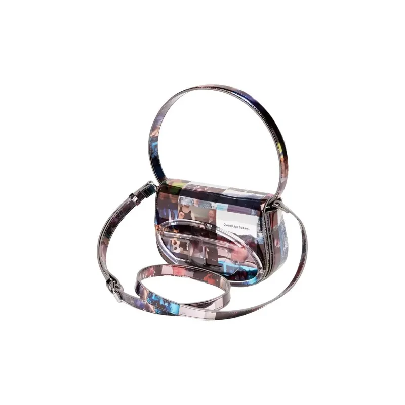 DIESEL 1DR Iconic Photo Printed Shoulder Bag-2