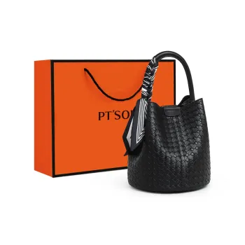 PT'SON Synthetic Leather Shoulder Bag Crossbody Bag Handbag Regular Women's Black